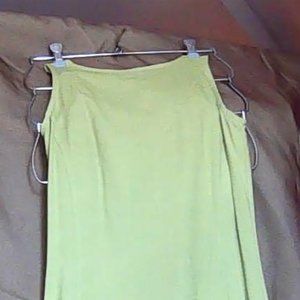 lime green dress